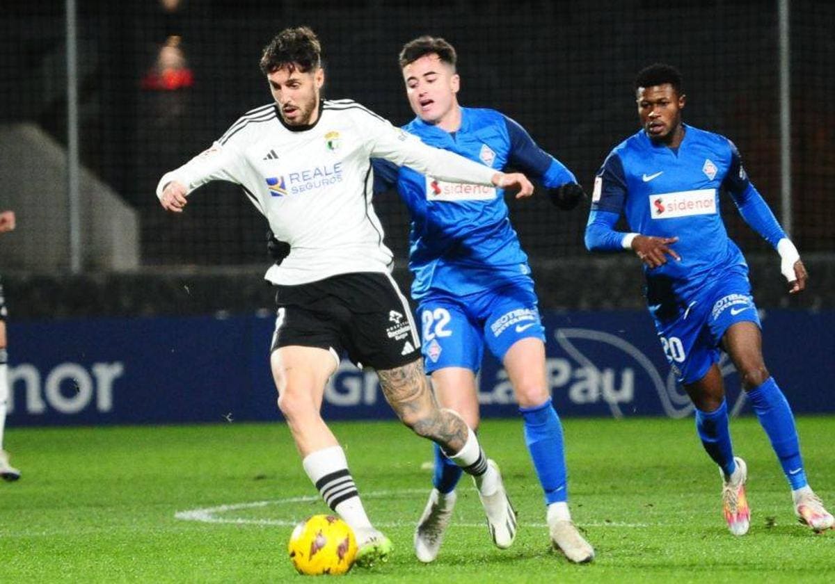 Alineaciones de sociedad deportiva amorebieta contra burgos club de fútbol