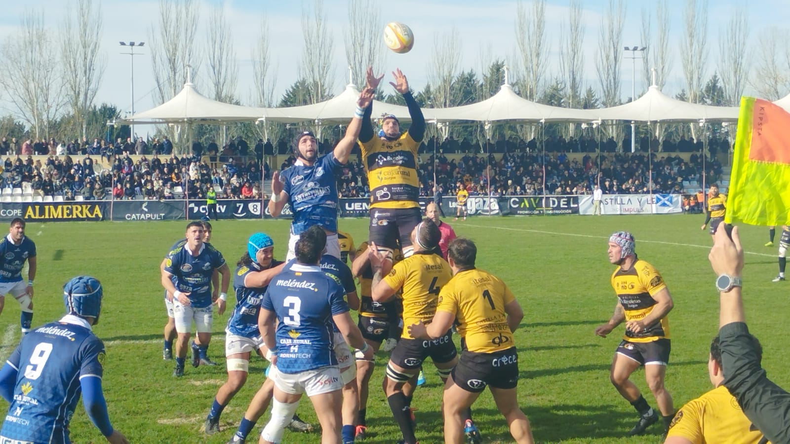 El partido entre el VRAC y el Recoletas Burgos, en imágenes