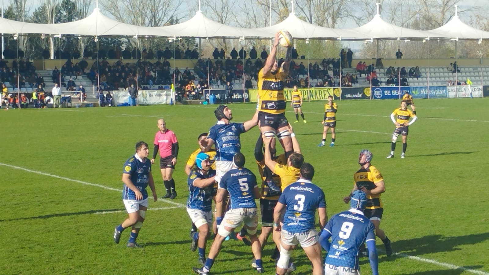 El partido entre el VRAC y el Recoletas Burgos, en imágenes