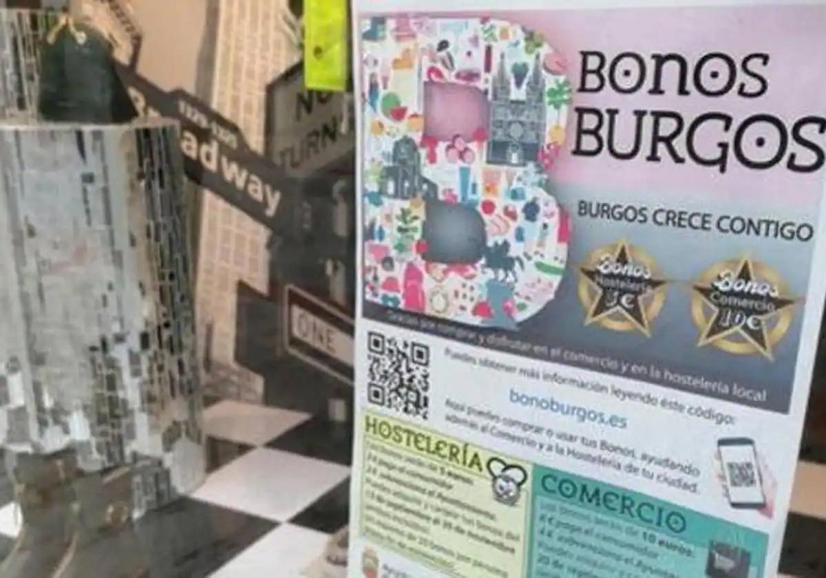 Campaña anterior de los bonos al consumo en Burgos.