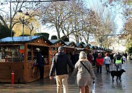 Mercado navideño.