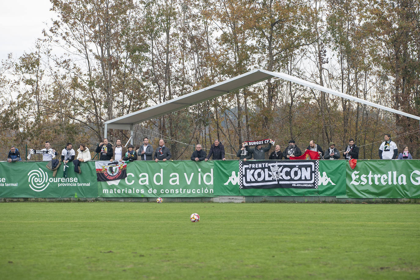 El pase del Burgos CF a dieciseisavos de Copa, en imágenes