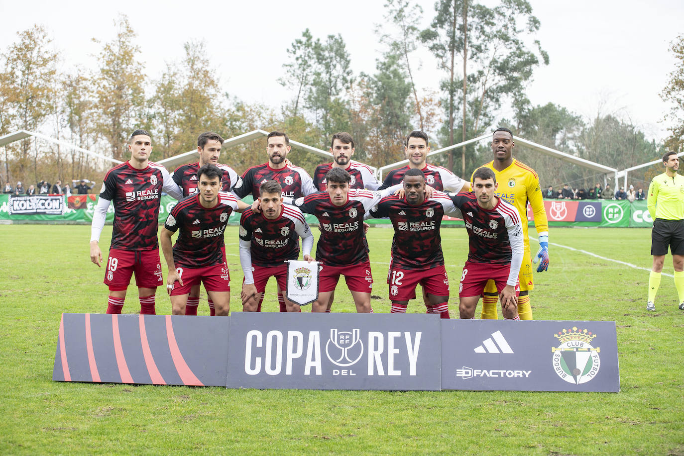 El pase del Burgos CF a dieciseisavos de Copa, en imágenes