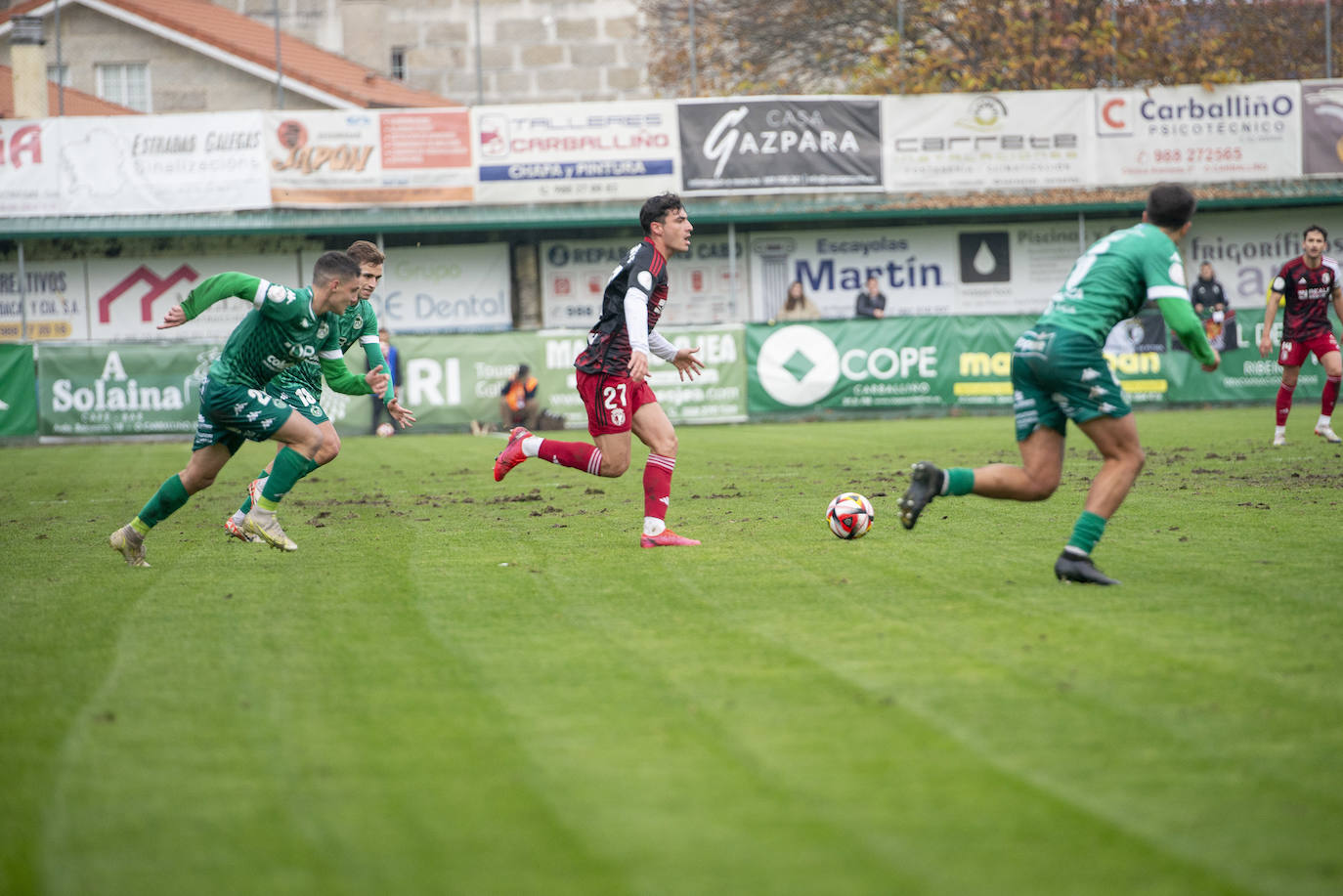 El pase del Burgos CF a dieciseisavos de Copa, en imágenes