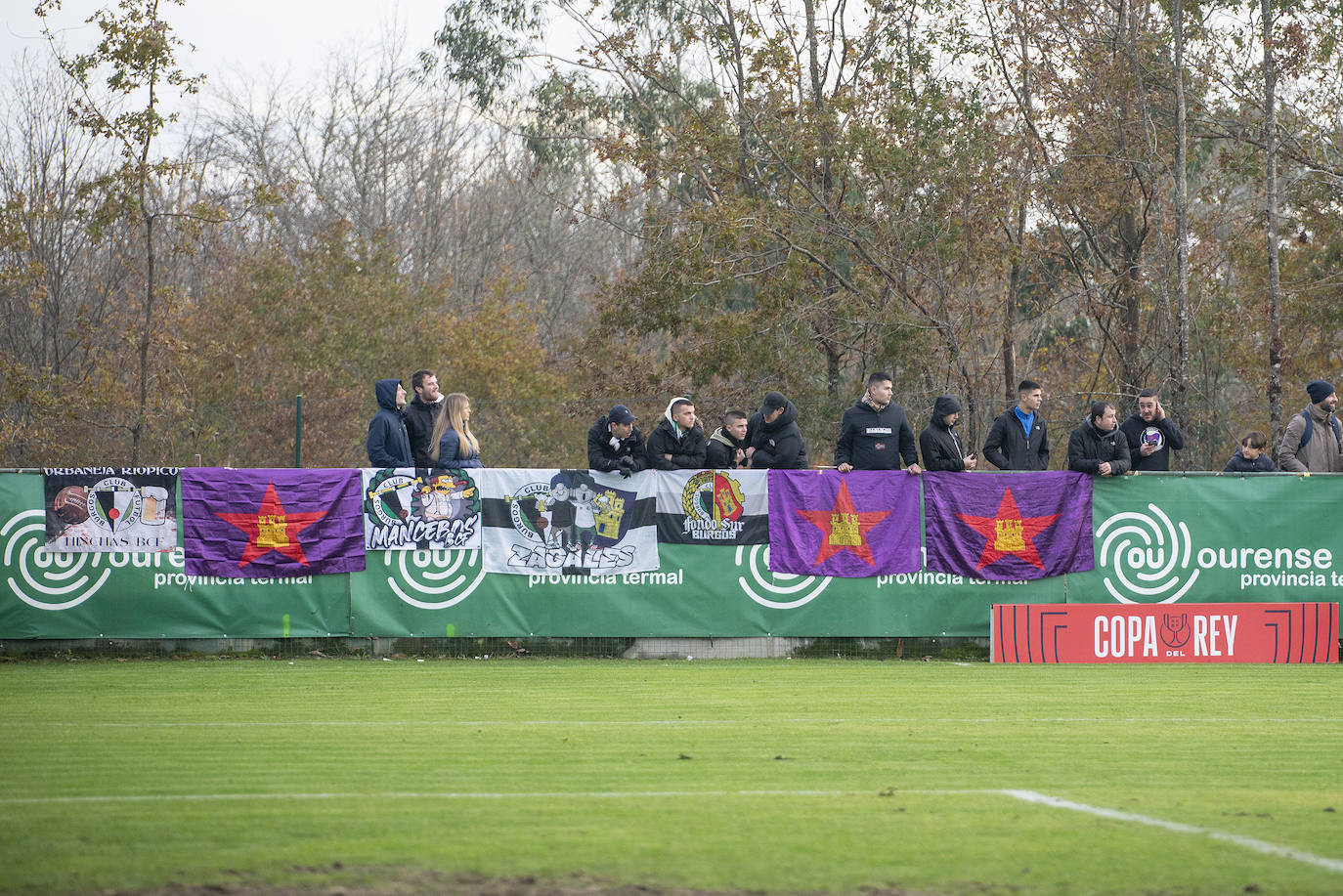 El pase del Burgos CF a dieciseisavos de Copa, en imágenes