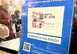 Los bonos de comercio ya se han agotado en Burgos.