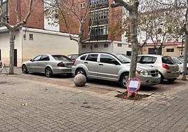 La presencia de coches es habitual.