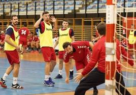 Entrenamiento del UBU San Pablo Burgos.
