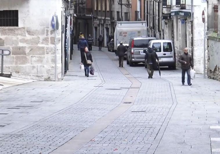 Fernán González es una de las calles más añejas de Burgos.