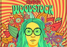 Cartel del Burefest Tributo a Woodstock.