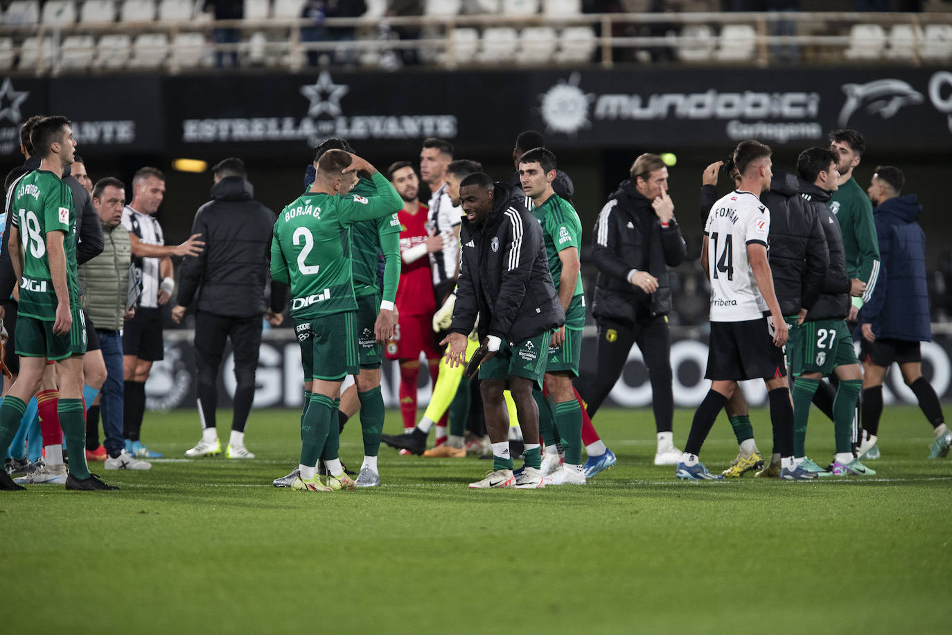 El Burgos CF asalta el Cartagonova