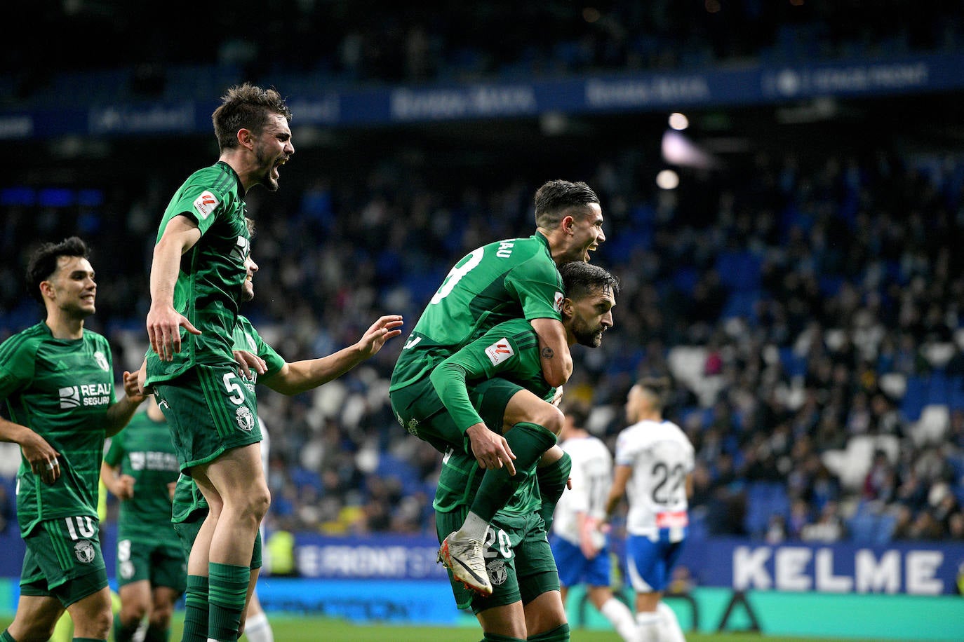 El empate entre el RCD Espanyol y el Burgos CF, en imágenes