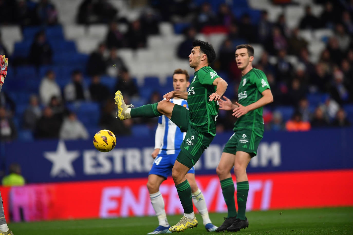 El empate entre el RCD Espanyol y el Burgos CF, en imágenes