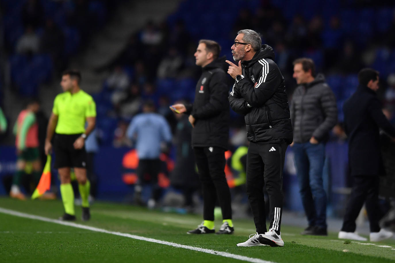 El empate entre el RCD Espanyol y el Burgos CF, en imágenes