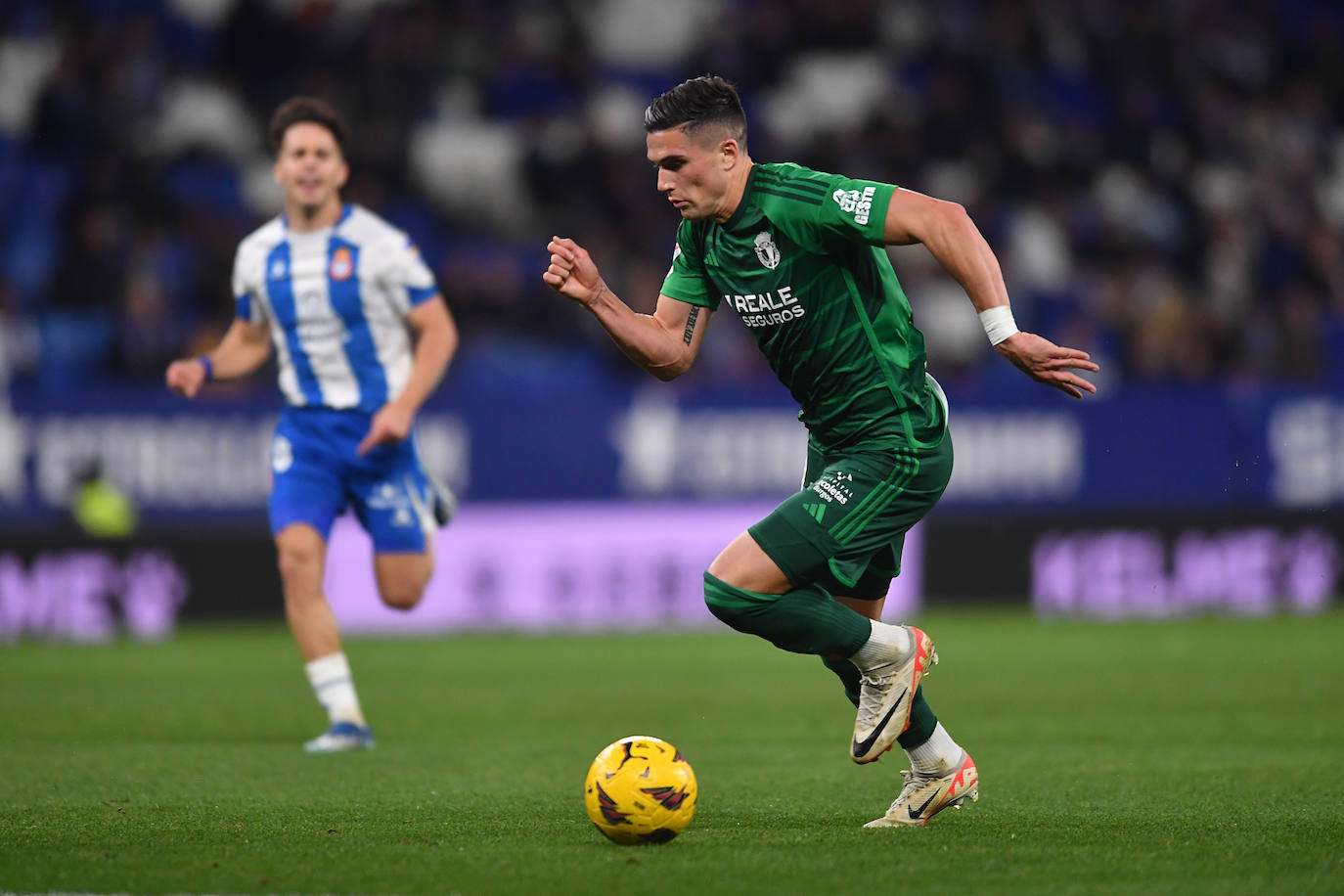 El empate entre el RCD Espanyol y el Burgos CF, en imágenes