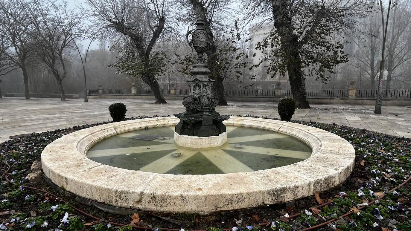 Burgos helado, en imágenes