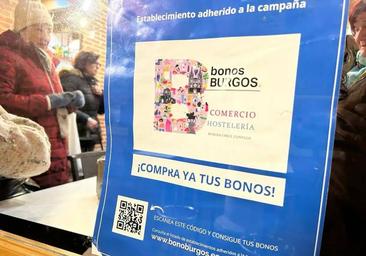 A la venta otros 7.500 bonos al consumo para comercio en Burgos