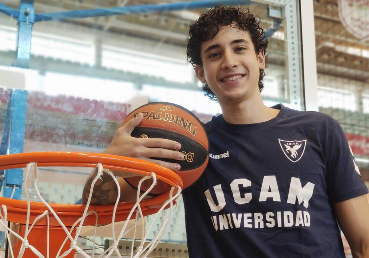 Caio Pacheco, en su etapa en el UCAM Murcia.