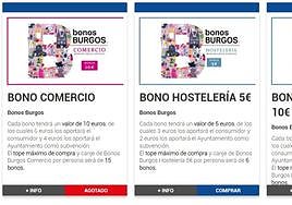Los bonos al comercio se han agotado en menos de 24 horas.