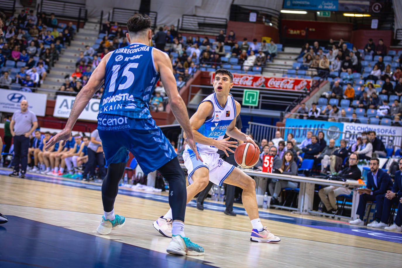 El San Pablo Burgos cae ante Guuk Guipuzkoa doce partidos después