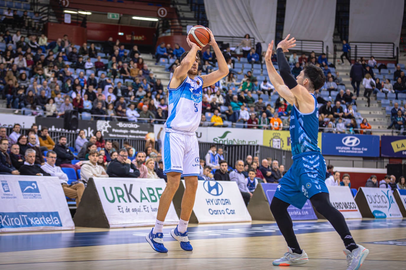 El San Pablo Burgos cae ante Guuk Guipuzkoa doce partidos después