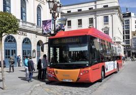 Autobús urbano de Burgos.