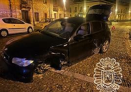 Estado en el que ha quedado el coche.