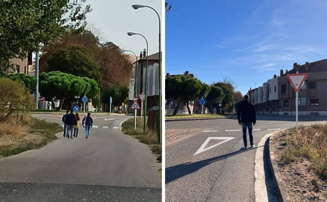 El Personal del Centro Penitenciario de Burgos critica que sus accesos viales sean por la calzada con un «grave riesgo» de atropello