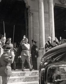 Imagen secundaria 2 - El Palacio de Capitanía fue escenario protagonista del franquismo. 