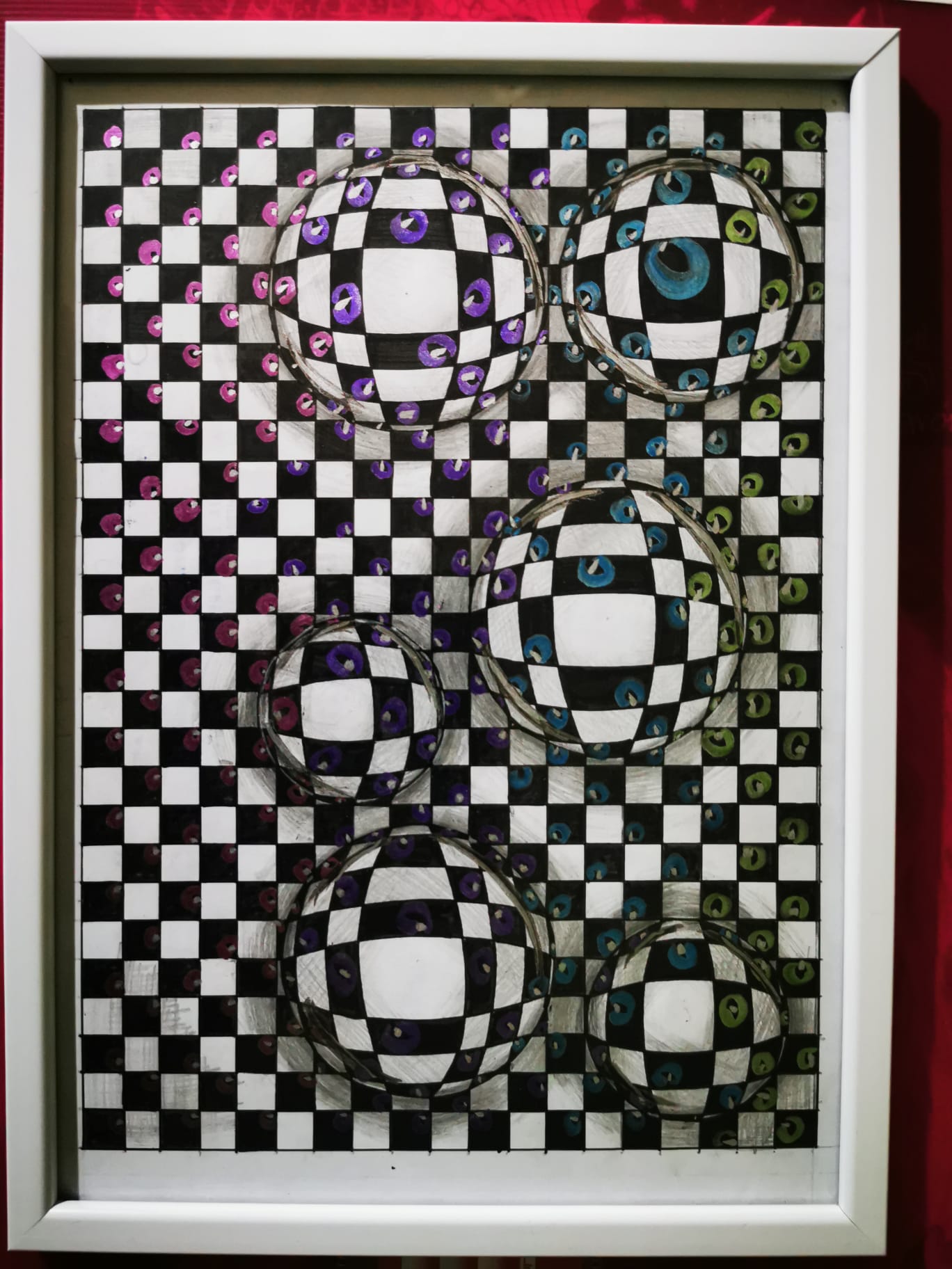 Fotos: Artistas ucranianos exponen en la Biblioteca Miguel de Cervantes de Burgos