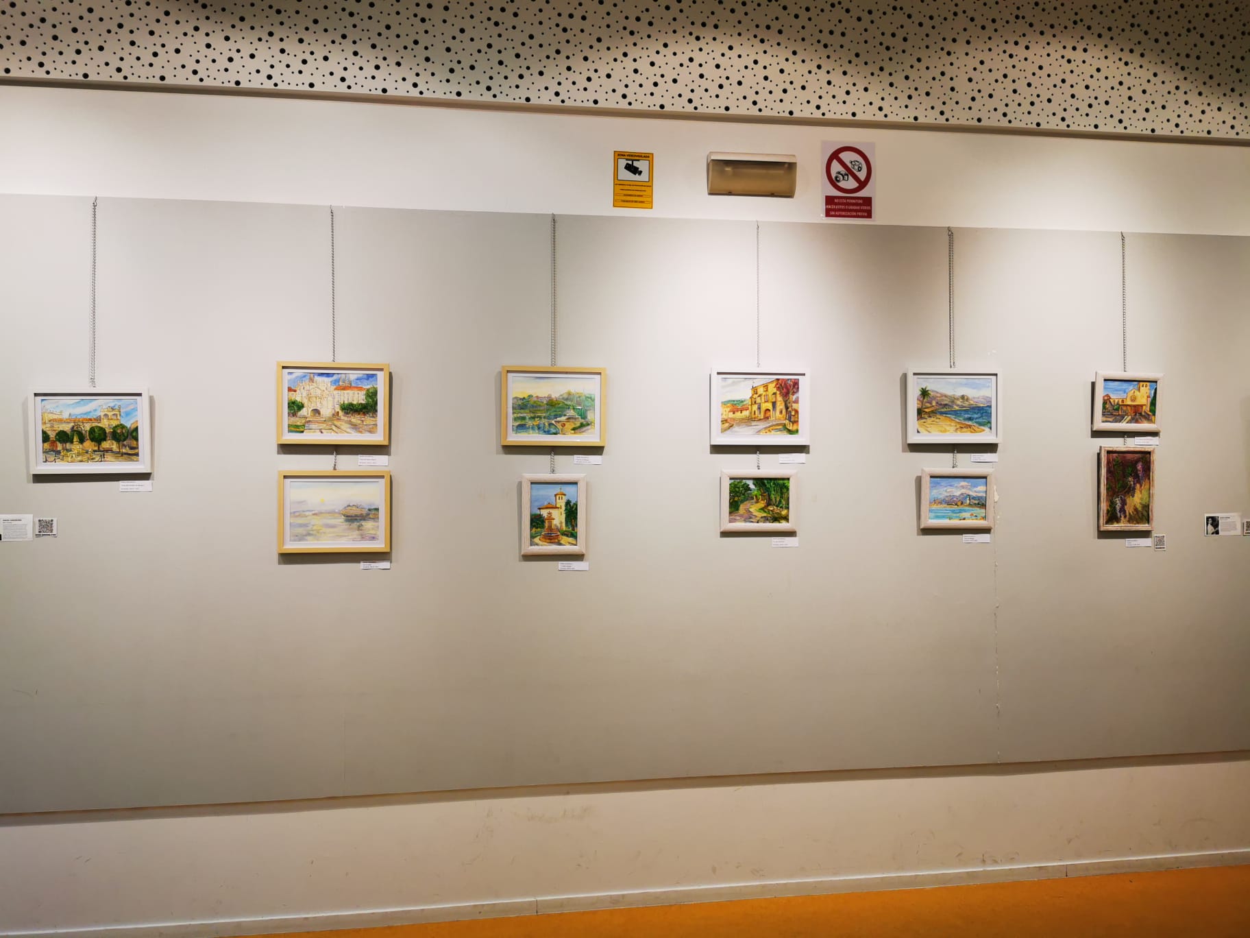 Fotos: Artistas ucranianos exponen en la Biblioteca Miguel de Cervantes de Burgos