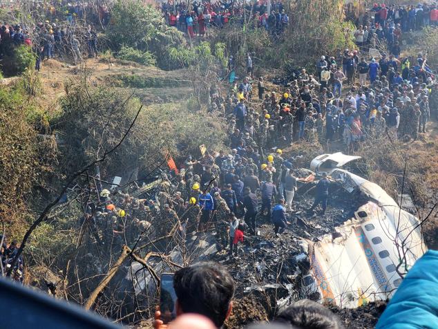 Fotos: Imágenes de la catástrofe aérea de Nepal