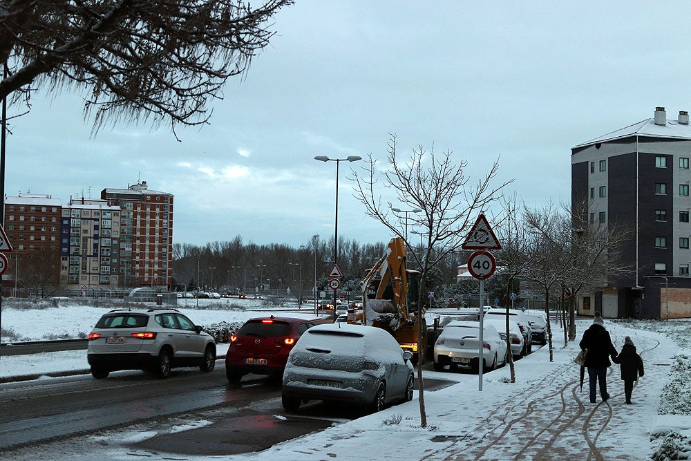 Fotos: La nieve llega a Burgos