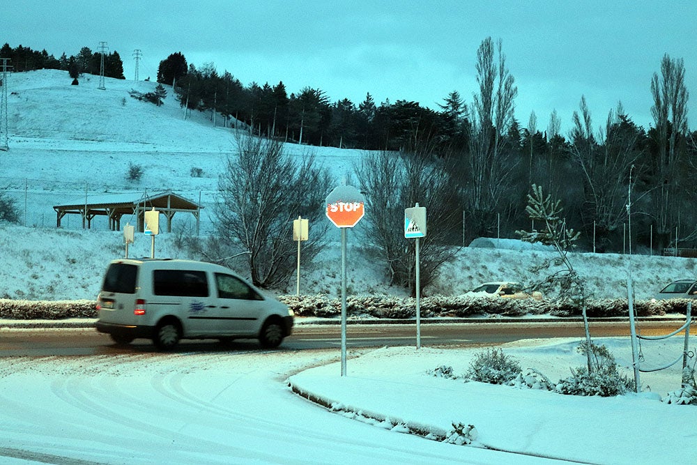 Fotos: La nieve llega a Burgos