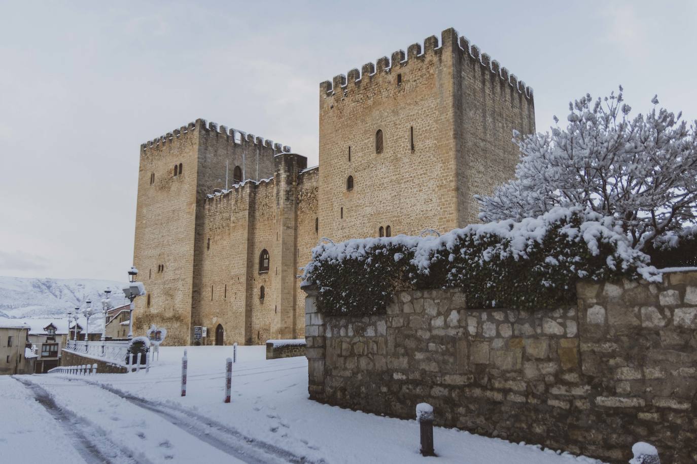 Fotos: La provincia de Burgos también se cubre de blanco