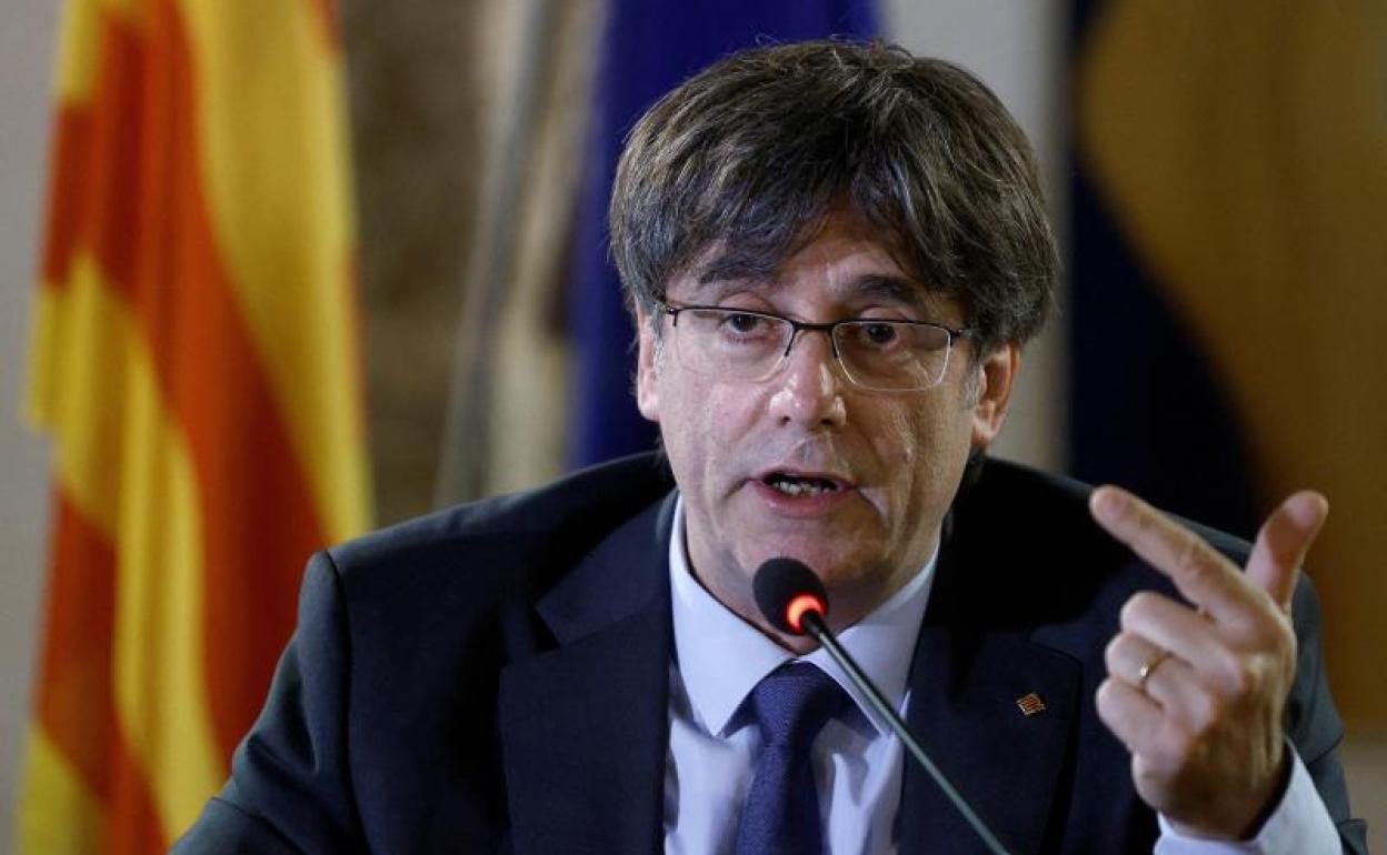 Carles Puigdemont, expresidente de la Generalitat. 