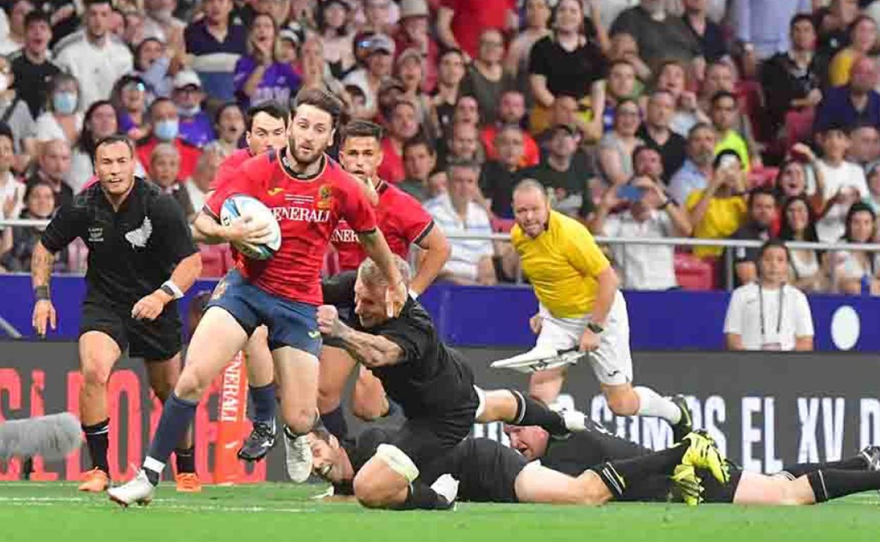 Casteglioni ya ha debutado con la Selección española. 