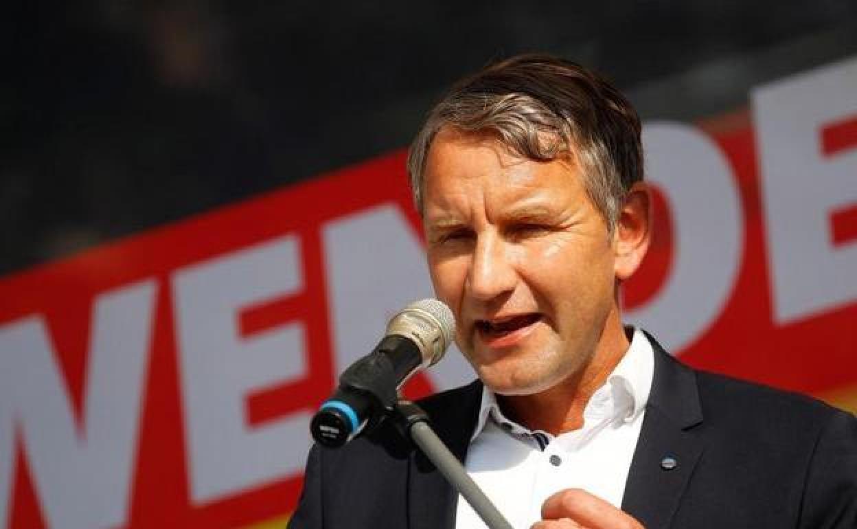 Björn Höcke, presidente del partido en el Estado de Turingia