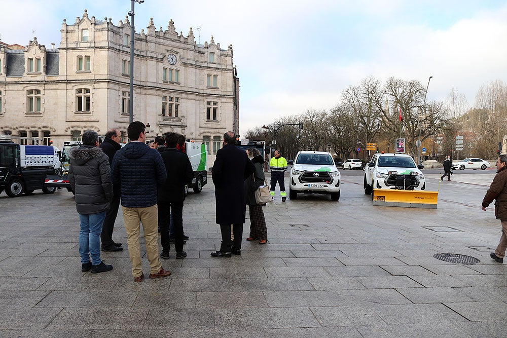 Fotos: Llegan a Burgos los nuevos vehículos para la recogida de basuras y la limpieza viaria