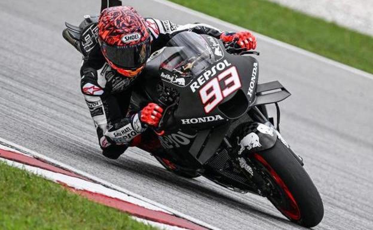 Marc Márquez, en Sepang