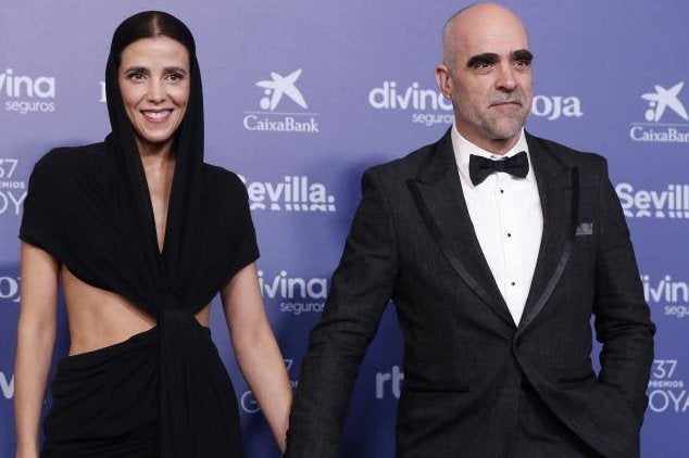 La actriz chilena Luisa Mayol, una caperucita de Philosophy di Lorenzo Serafini, y el actor Luis Tosar, de Pedro del Hierro.