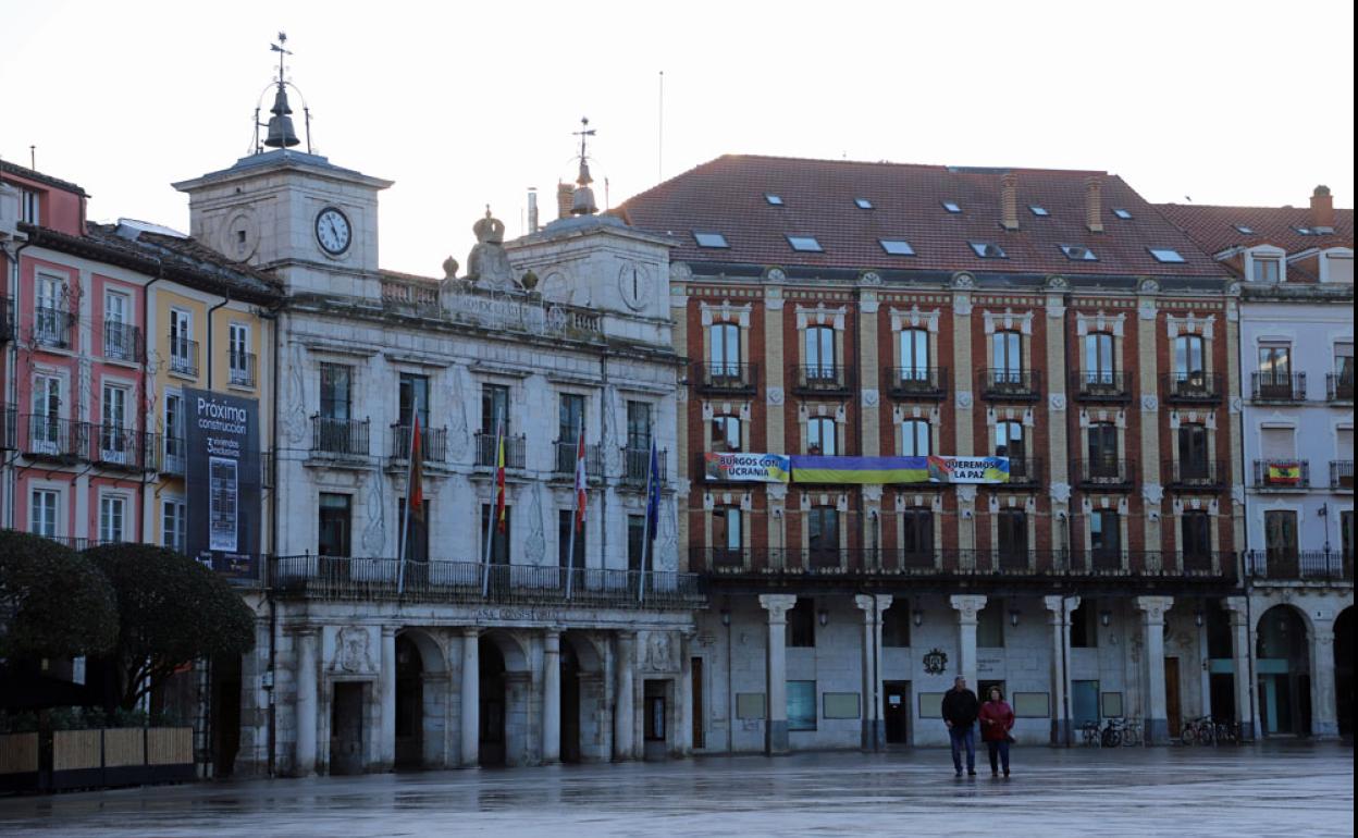 El Ayuntamiento de Burgos.