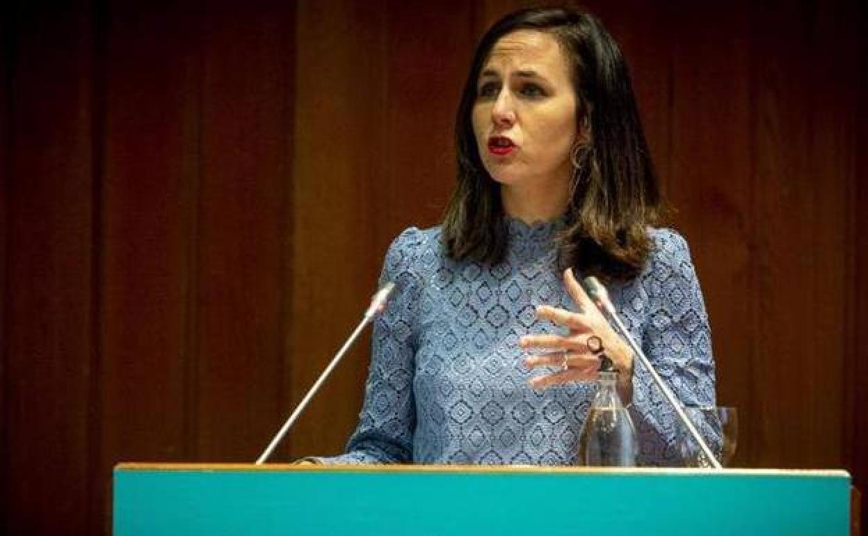 La ministra de Derechos Sociales, Ione Belarra