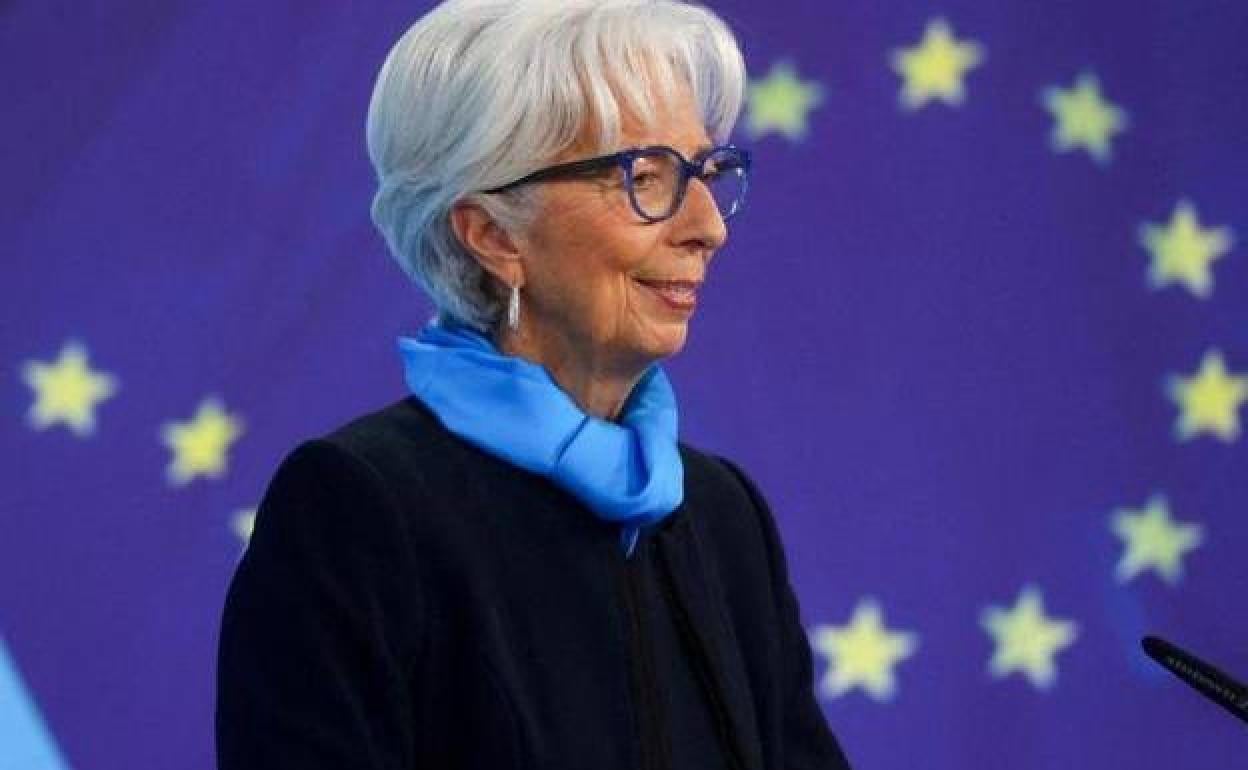 La presidenta del BCE, Christine Lagarde.