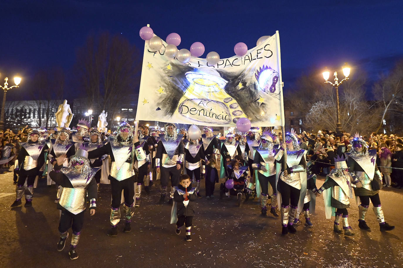 El gran desfile de Carnaval de Burgos.