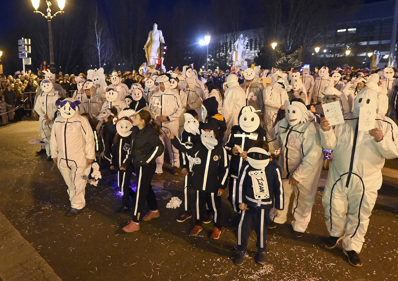 El gran desfile de Carnaval de Burgos.