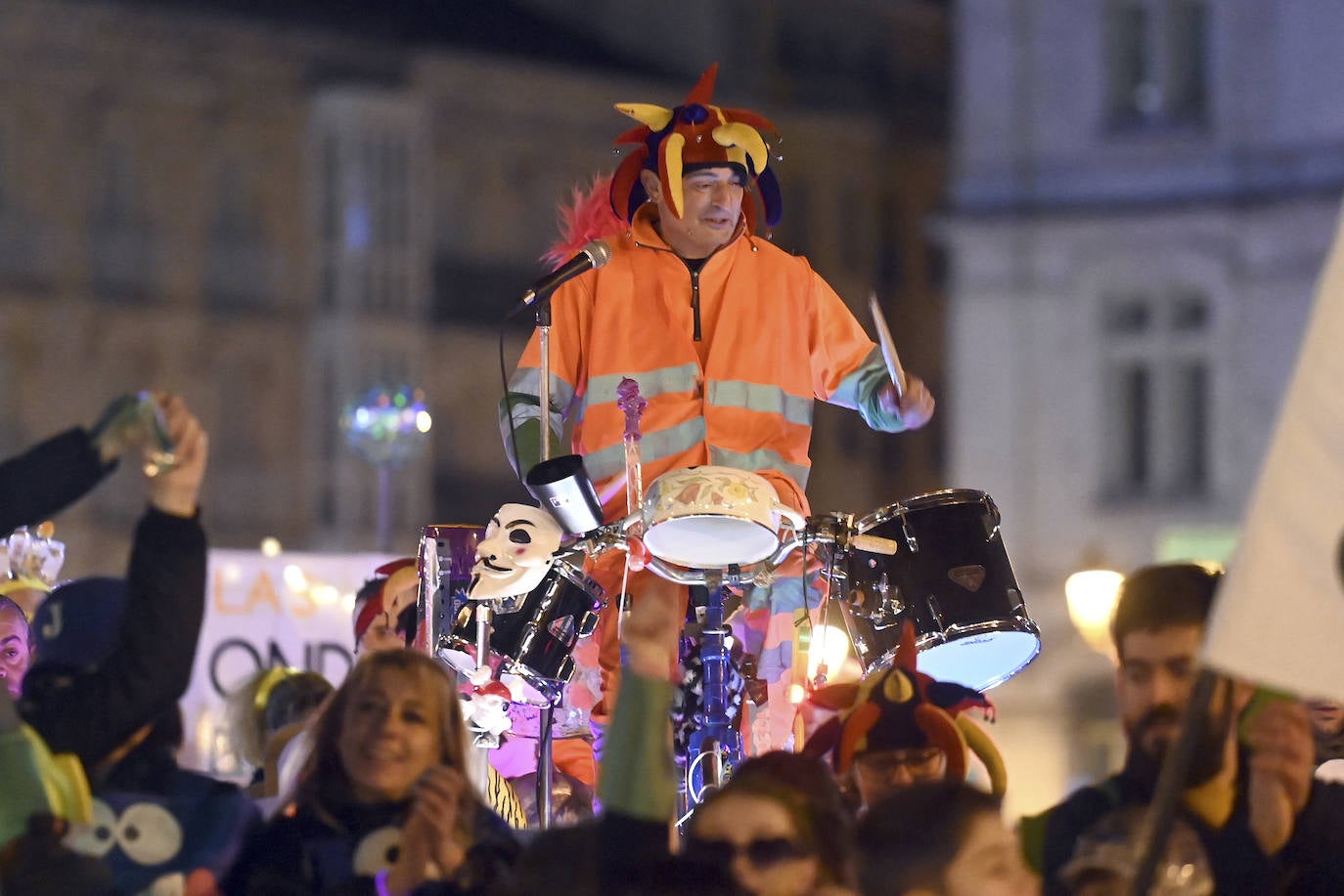 El gran desfile de Carnaval de Burgos.