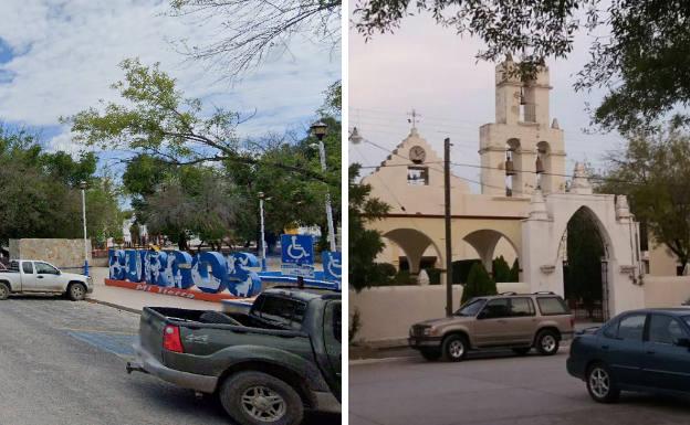 La Plaza y la Iglesia de Nuestra Señora de Loreto son los dos puntos neurálgicos de la Burgos mexicana