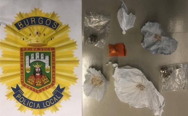 Incautan cocaína, hachís y marihuana durante una inspección en zonas de ocio de Burgos