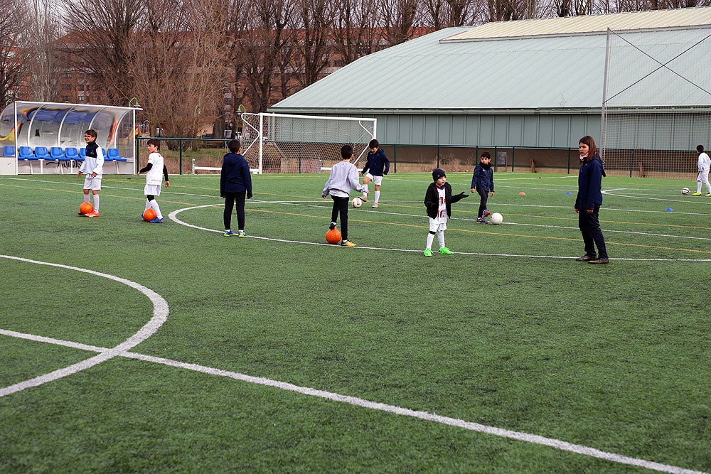 Fotos: Equipo de Burgos de la escuela de deporte inclusivo de Castilla y León